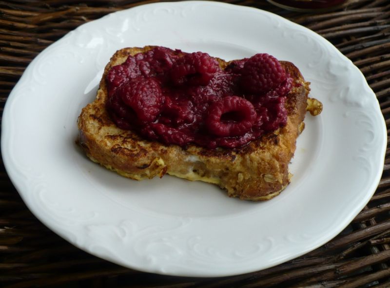 Tosty francuskie z chałki