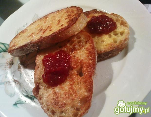 Tosty francuskie z dżemem