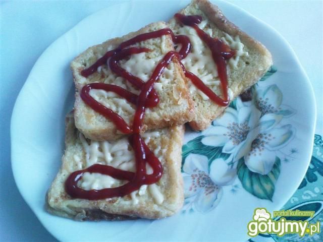 Tosty francuskie z serem