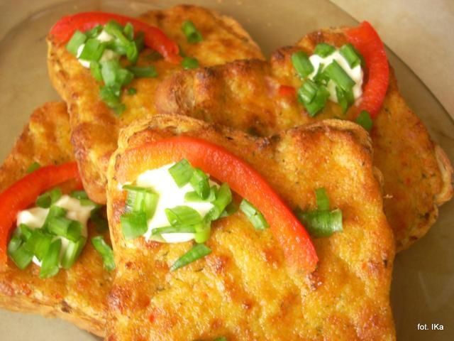 Tosty paprykowe z piekarnika 