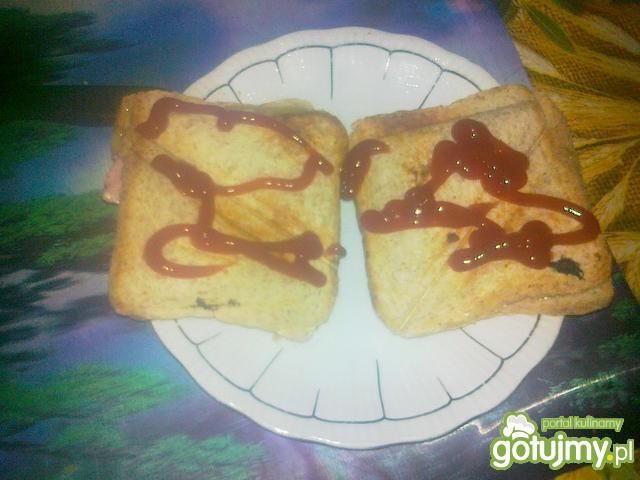 Tosty z mortadellą Tosty z mortadellą