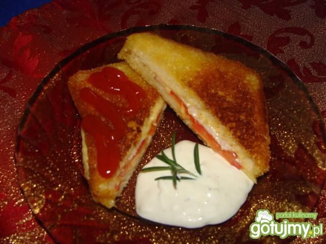 Tosty z patelni na ostro Tosty z patelni na ostro