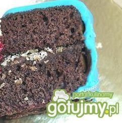 Tradycyjne angielski czekoladowe ciasto