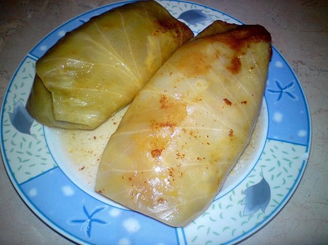 Tradycyjne gołąbki.