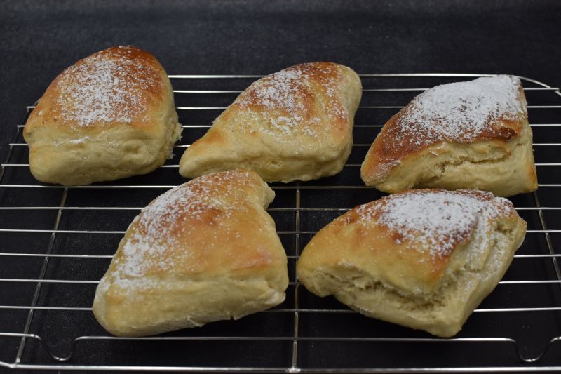 Trójkąciki drożdżowe