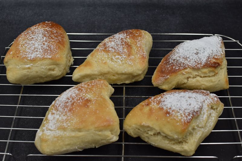 Trójkąciki drożdżowe