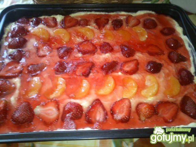 trójsmakowe ciasto Mariel