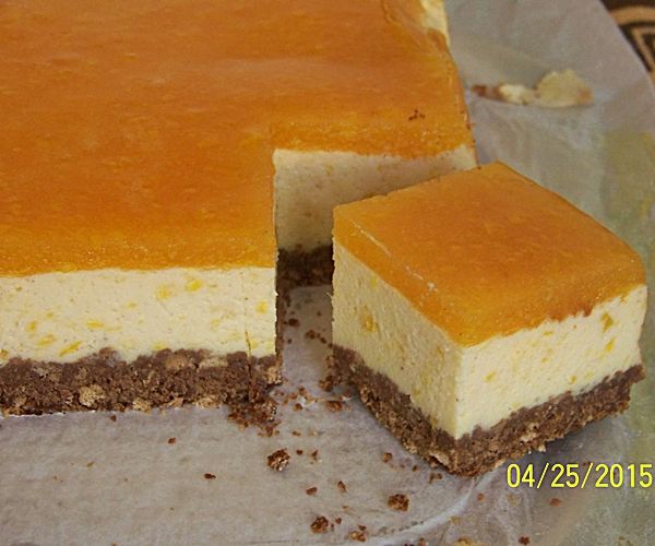 Tropikalny sernik z mango Tropikalny sernik z mango