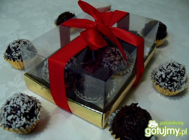 Trufle czekoladowe z niespodzianką