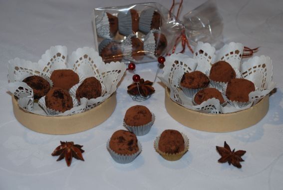 Trufle czekoladowe z nutką chili