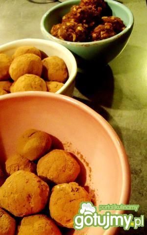 Trufle czekoladowe z szampanem-3 smaki