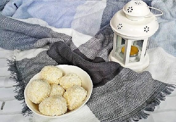 Trufle z białej czekolady 