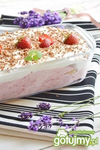 Truskawki tiramisu po polsku Truskawki tiramisu po polsku