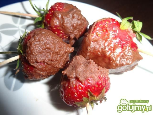 Truskawki w czekoladzie Truskawki w czekoladzie