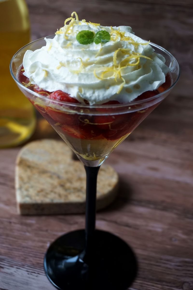 Truskawki w szampanie