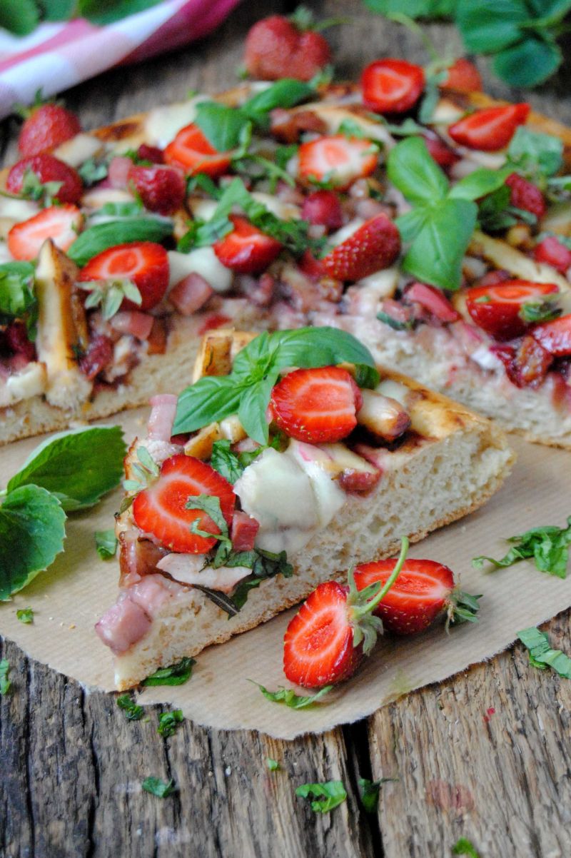 Truskawkowa pizza