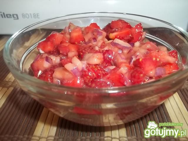 Truskawkowa salsa Truskawkowa salsa