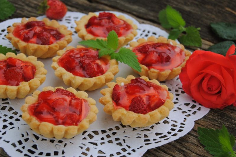 Truskawkowe babeczki