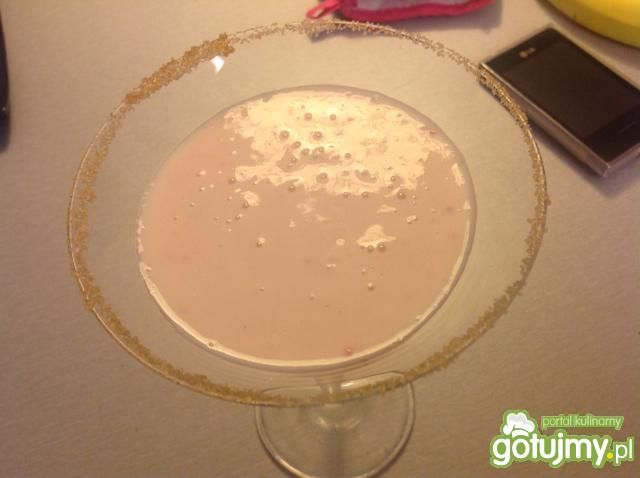 Truskawkowo- bananowa maślanka