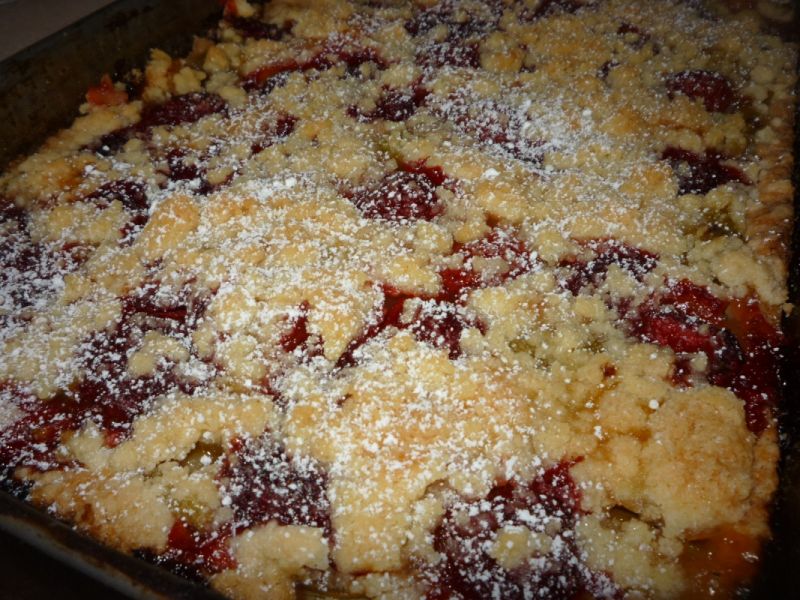 Truskawkowo- rabarbarowa rozkosz Truskawkowo- rabarbarowa rozkosz