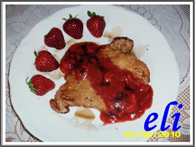 Truskawkowy kotlet Eli Truskawkowy kotlet Eli