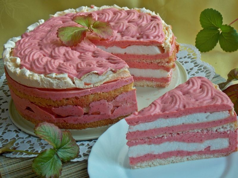 Truskawkowy obłoczek Truskawkowy obłoczek