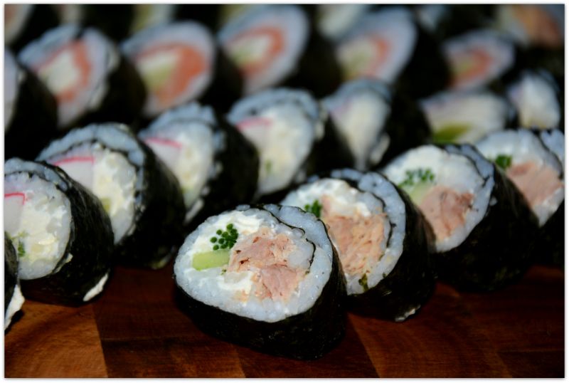 Tuna rolls - Negitoro Maki Tuna rolls - Negitoro Maki