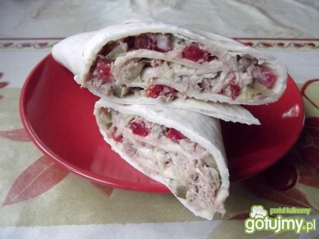 Tuńczykowa tortilla Tuńczykowa tortilla