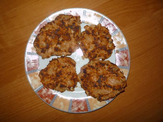 Tuńczykowe kotlety (bez tłuszczu) Tuńczykowe kotlety (bez tłuszczu)