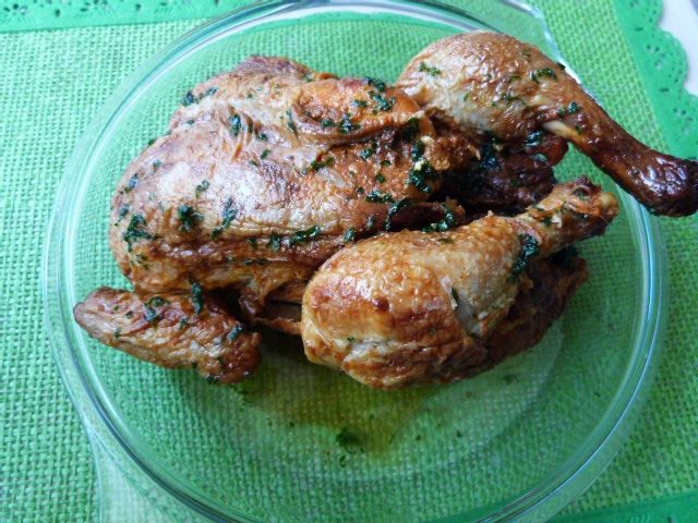 Tuszka z kurczaka pieczona  Tuszka z kurczaka pieczona