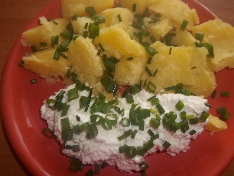 Twaróg ze szczypiorkiem