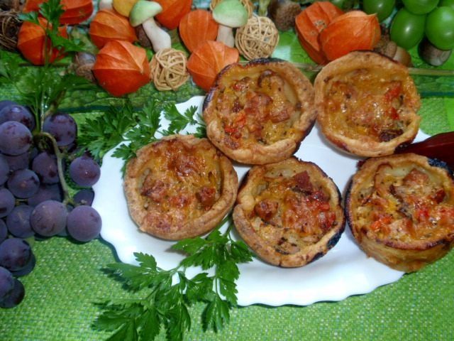 Twarogowe babeczki ala pizza