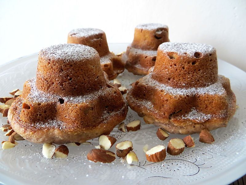 Twarogowe babeczki z bakaliami Twarogowe babeczki z bakaliami