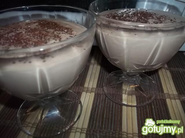 Twarogowy deser z czekoladą
