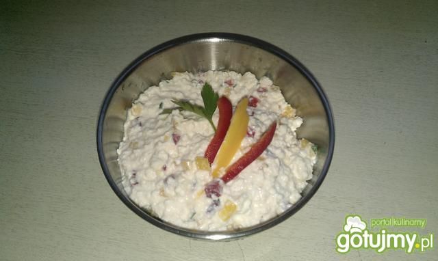 Twarożek paprykowo pomidorowy light DIET Twarożek paprykowo pomidorowy light DIET