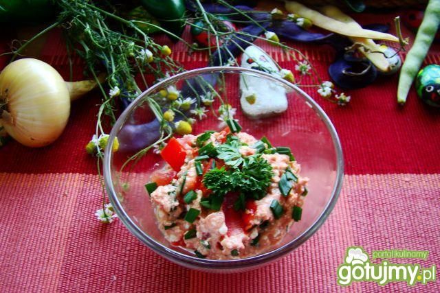 Twarozek pomidorowy śniadaniowy 