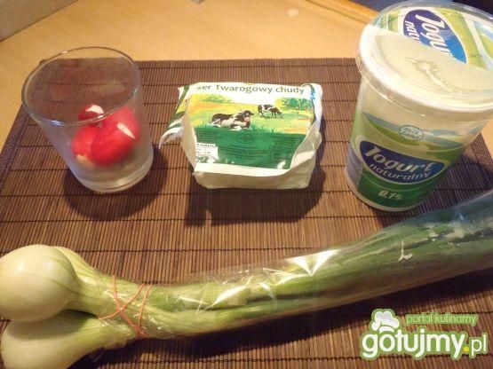 Twarożek śniadaniowy z zieloną cebulką