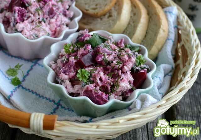 Twarożek z botwinką