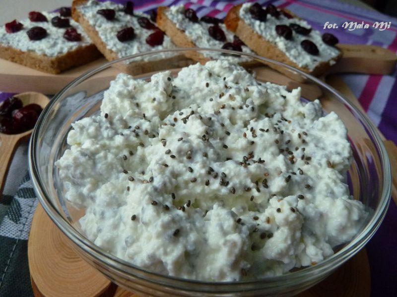 Twarożek z chia Twarożek z chia