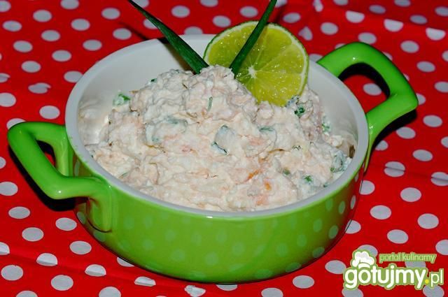 Twarożek z łososiem