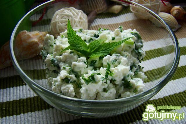 Twarożek z młodą pokrzywą 