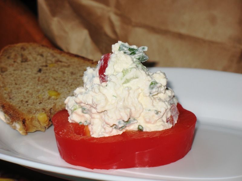 Twarożek z warzywami