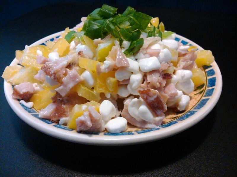 Twarożek z wędzonym kurczakiem  Twarożek z wędzonym kurczakiem