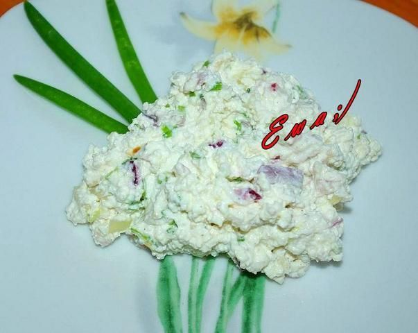 Twarożek ze szczypiorkiem Twarożek ze szczypiorkiem