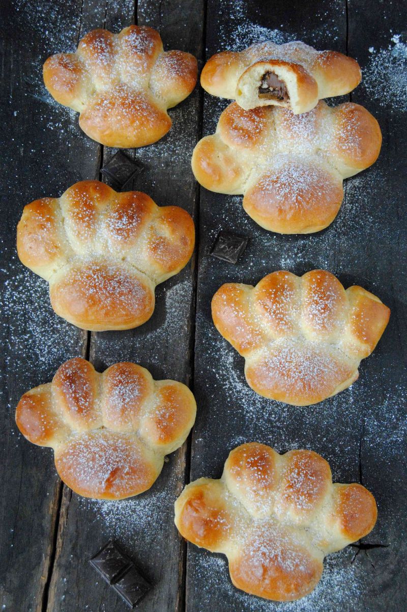 Tygrysie łapki z czekoladą