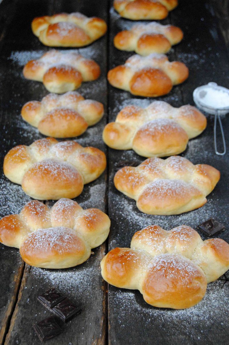 Tygrysie łapki z czekoladą