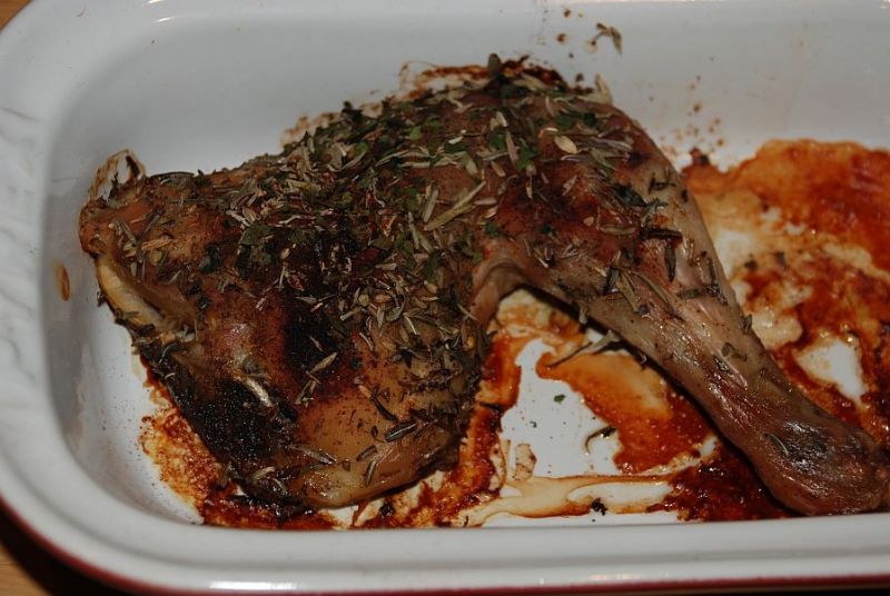 Tymiankowe udka pieczone Tymiankowe udka pieczone