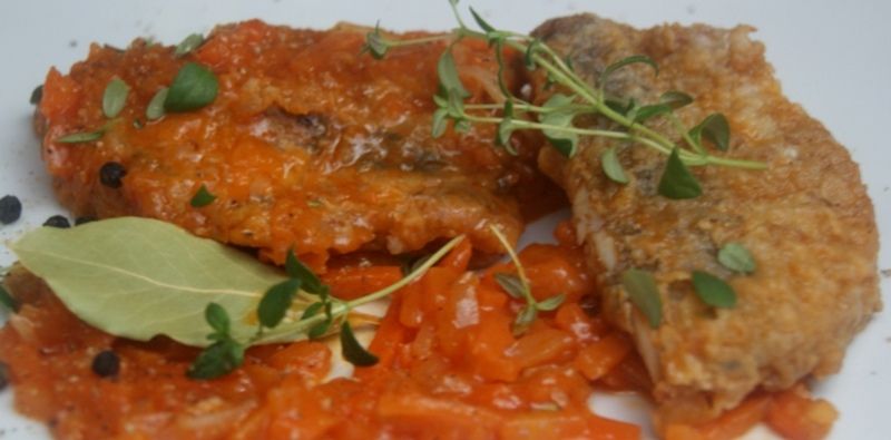 Tymiankowy dorsz prawie po grecku Tymiankowy dorsz prawie po grecku