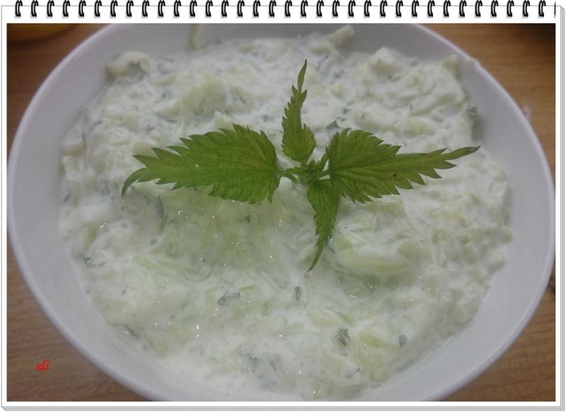 Tzatzyki Eli a młodą pokrzywą