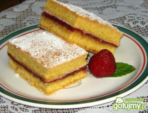 Ubogie ciasto z powidłami